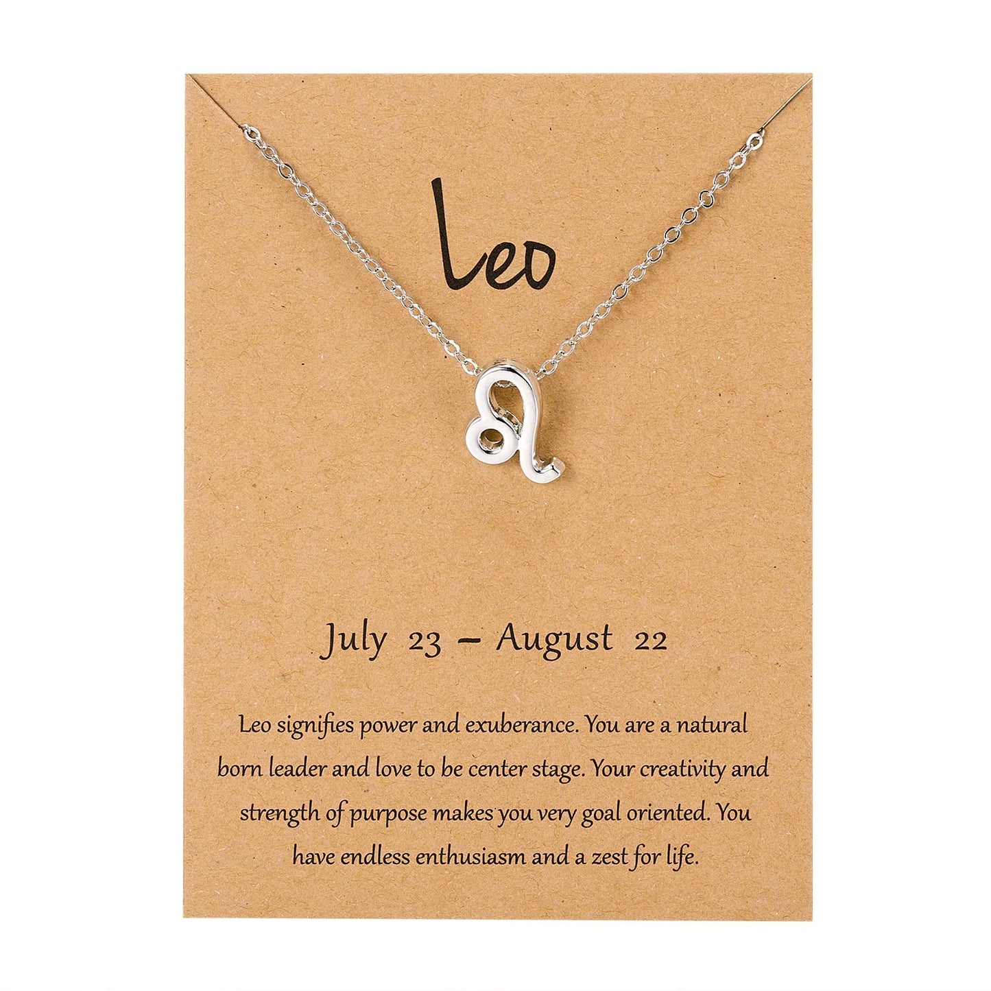 Zodiac Sign Pendant Necklaces