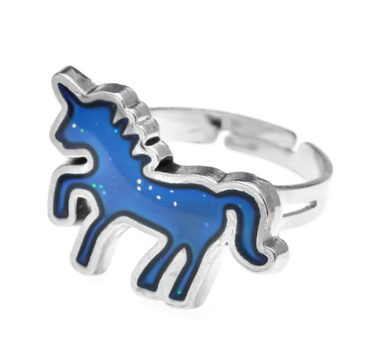 Unicorn Color Changing Mood Ring