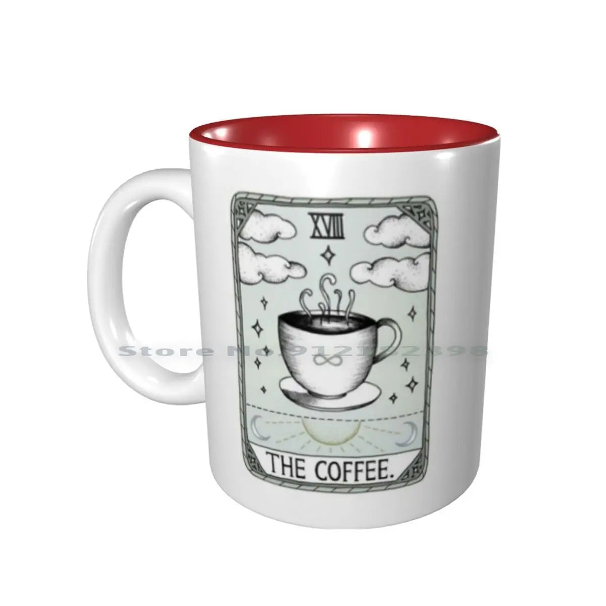 The Coffee Tarot Card Mug, 11oz