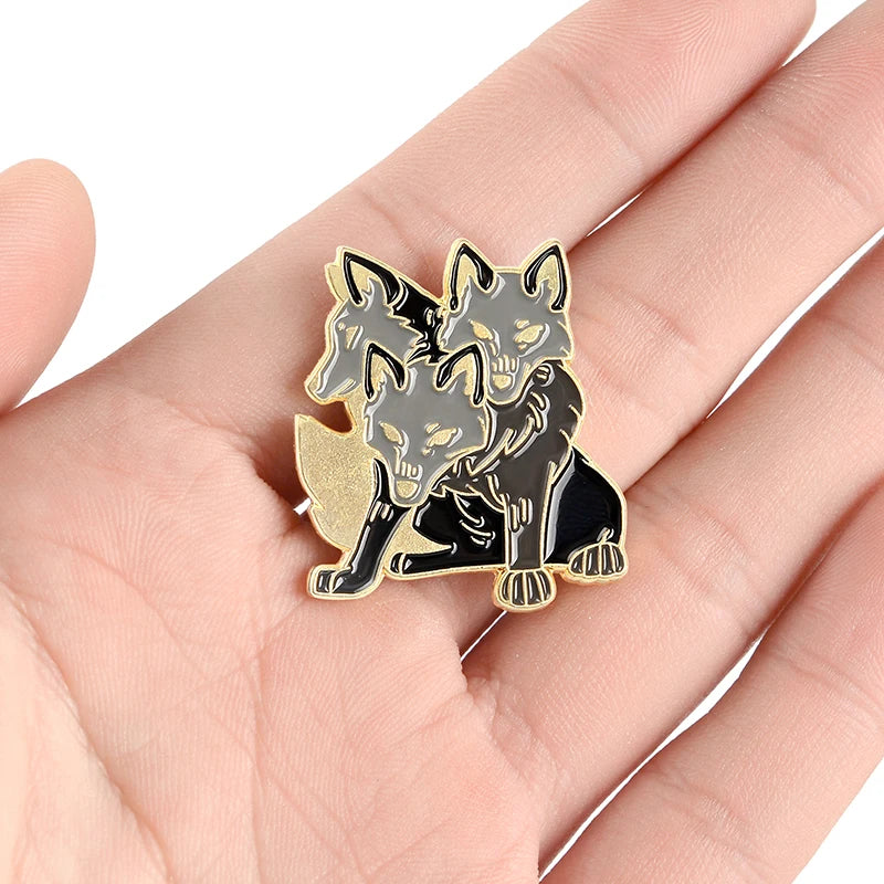 Cerberus Enamel Pin