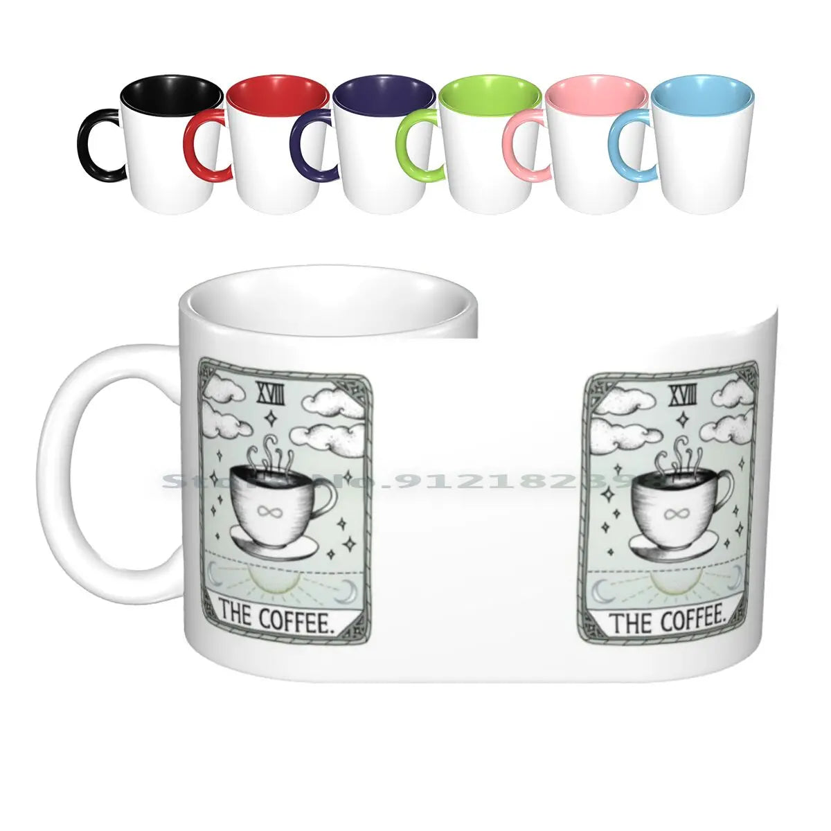 The Coffee Tarot Card Mug, 11oz