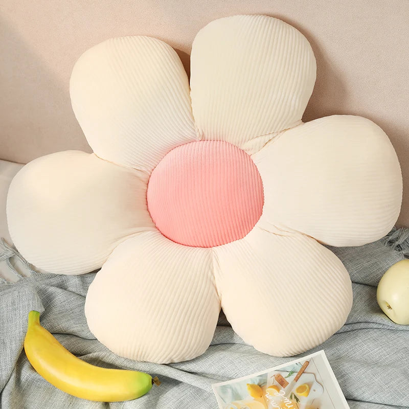 Plush Daisy Meditation Cushions for Kids