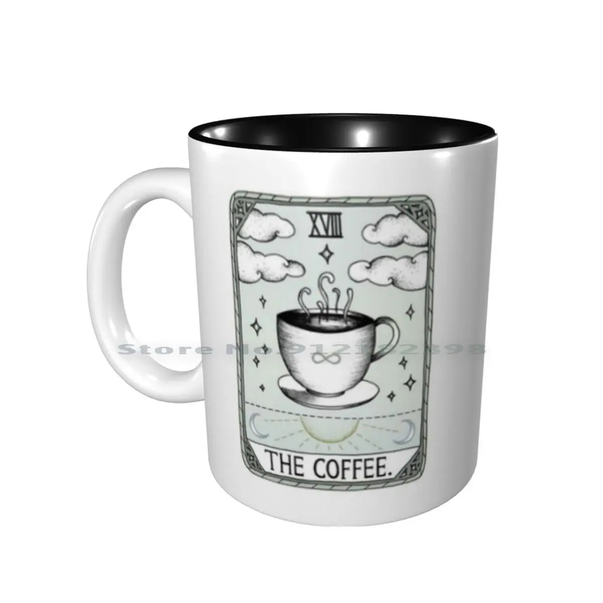 The Coffee Tarot Card Mug, 11oz