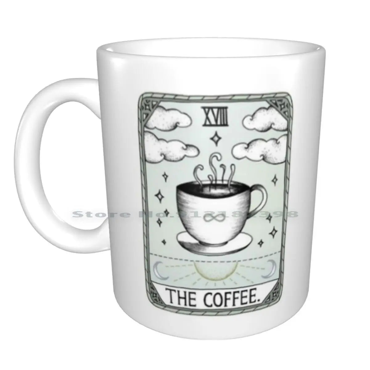 The Coffee Tarot Card Mug, 11oz