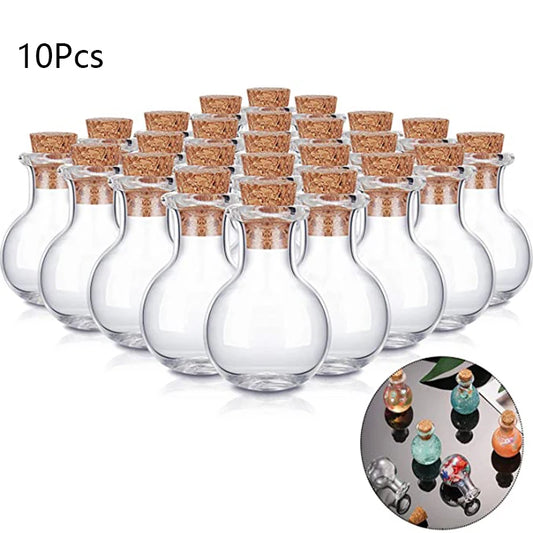 Case of 10 Glass Miniature Potion Bottles