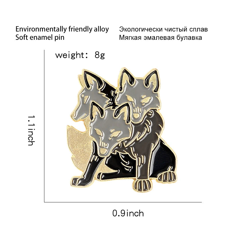 Cerberus Enamel Pin