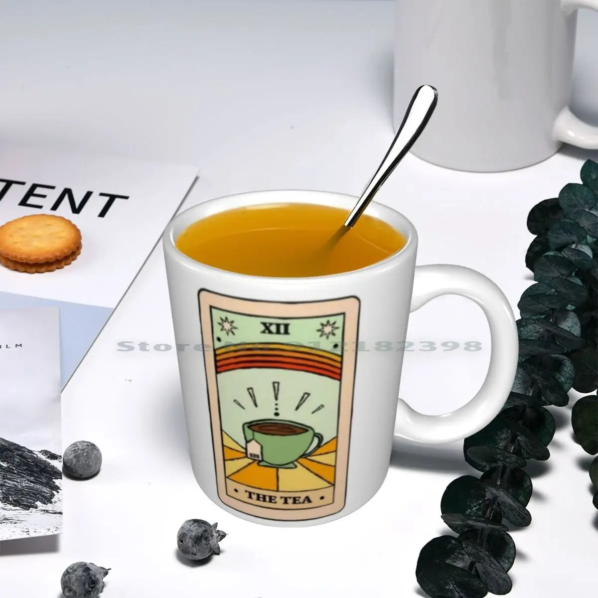 The Tea Tarot Card Ceramic Mug, 11oz