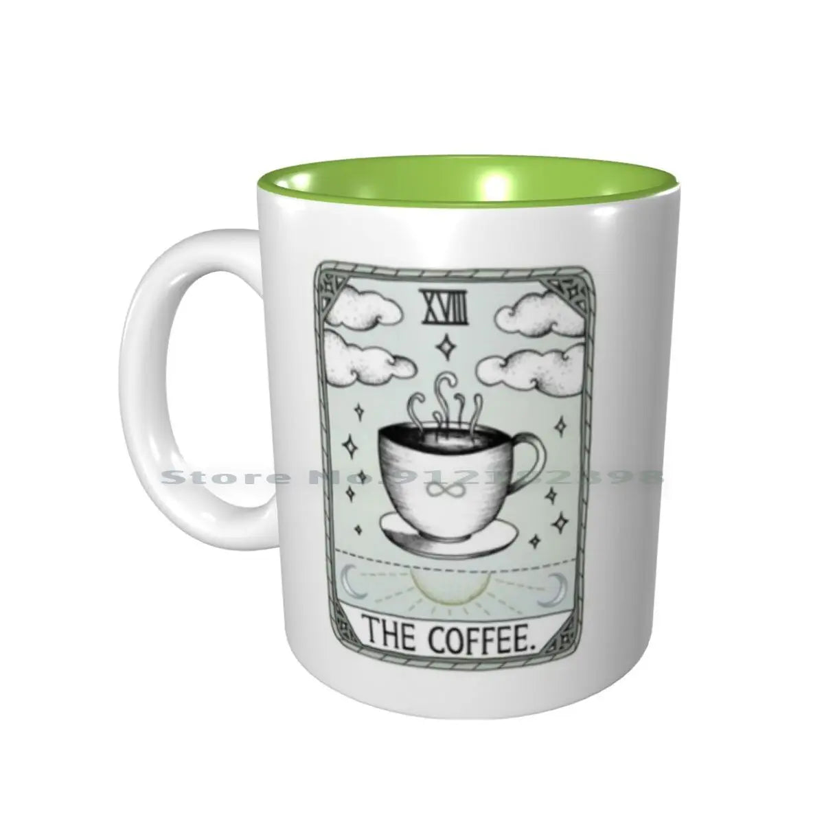 The Coffee Tarot Card Mug, 11oz