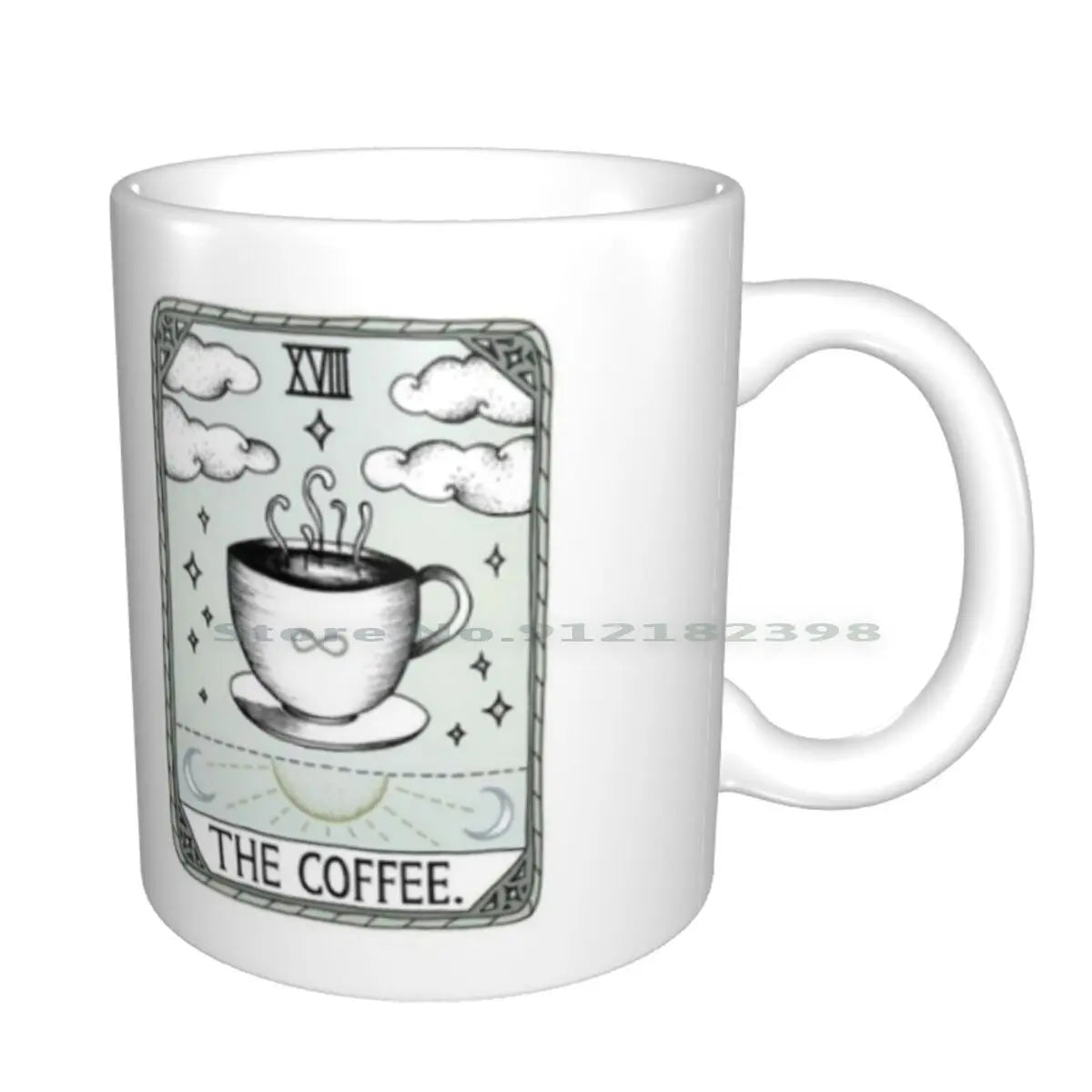 The Coffee Tarot Card Mug, 11oz