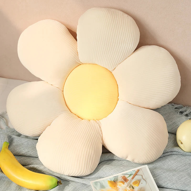 Plush Daisy Meditation Cushions for Kids