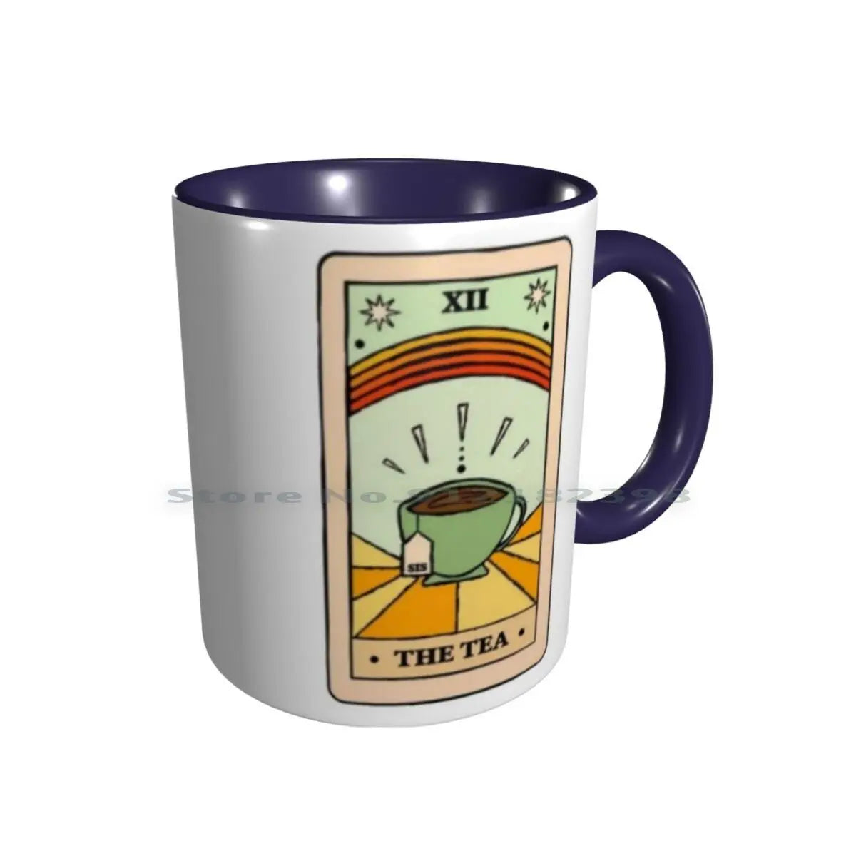 The Tea Tarot Card Ceramic Mug, 11oz