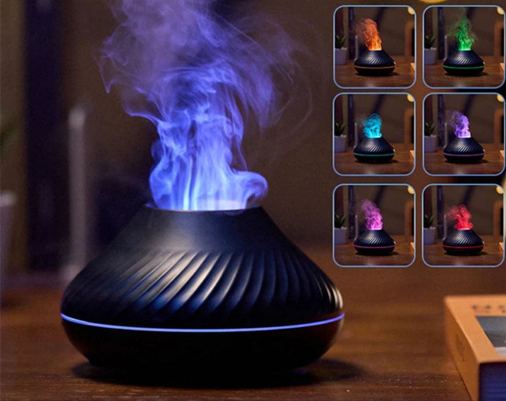 Volcanic Aromatherapy Oil Diffuser (USB Portable Air Humidifier)