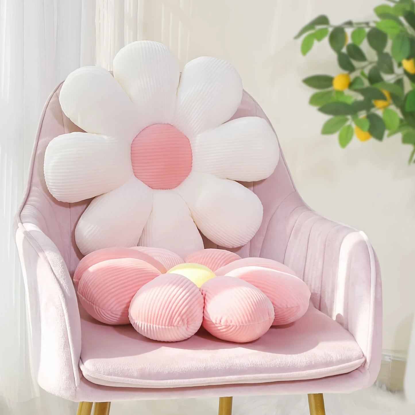 Daisy Meditation Cushion