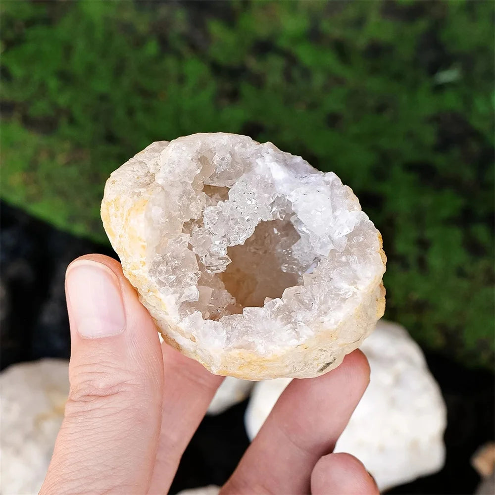 Unopened Agate Geode Raw Crystals Mineral, Crack Your Own