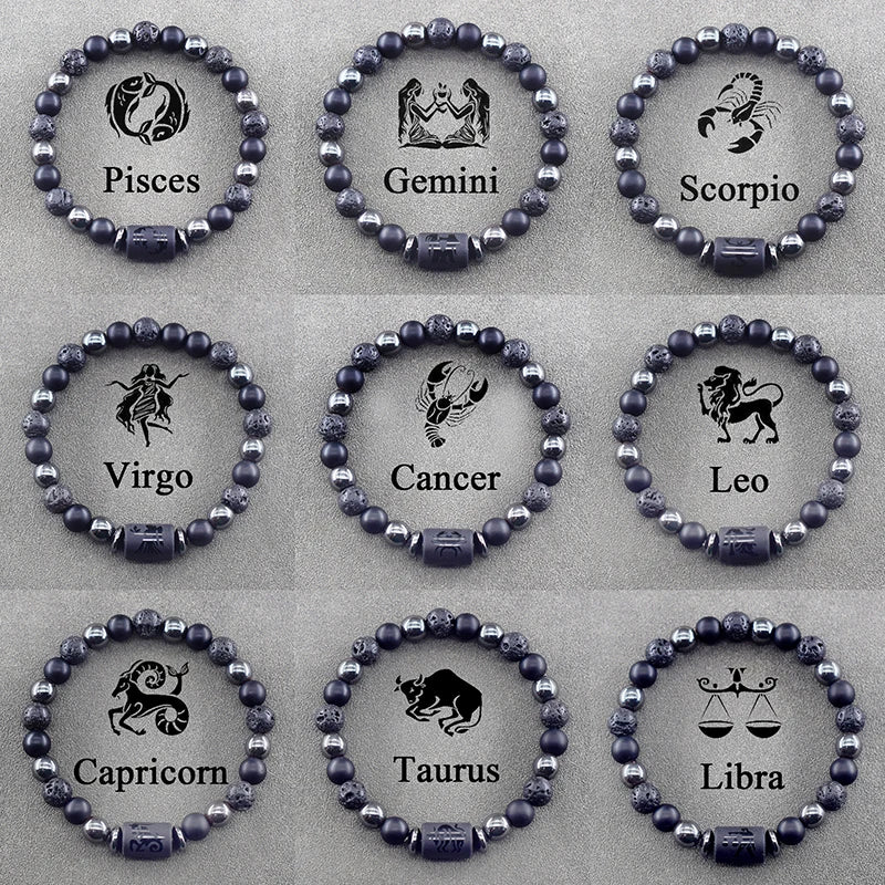 Zodiac Sign Bracelet, sizes Small-Xl, sizes for children and adults!