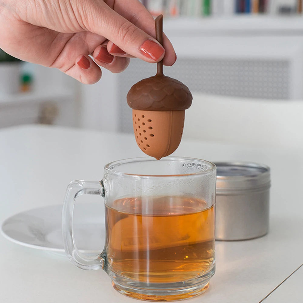 Silicone Acorn Tea Diffuser