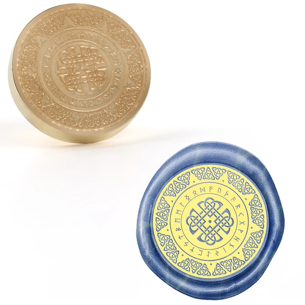 Snake Moon Wax Seal Stamp Head