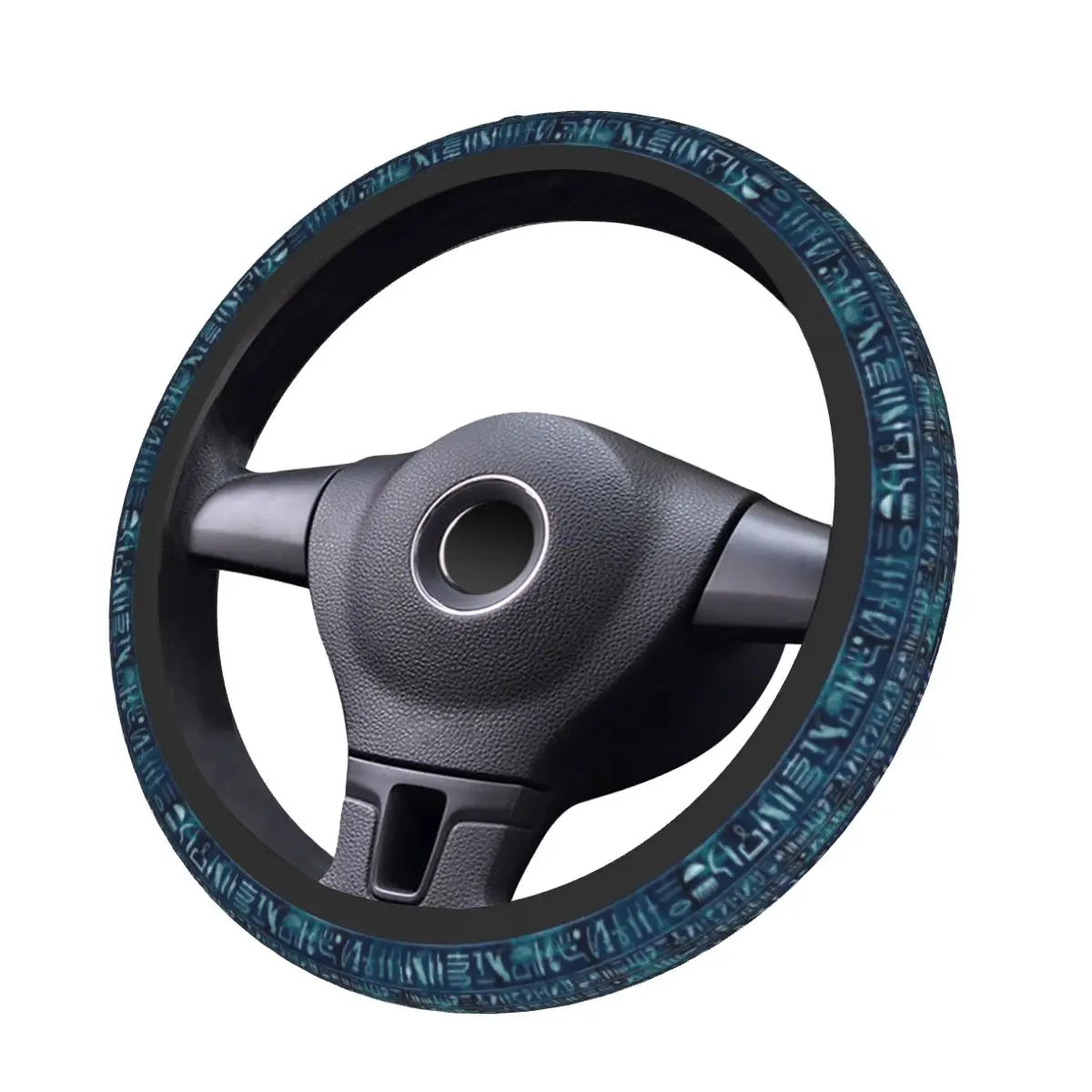 Egyptian Ancient Hieroglyphs Steering Wheel Cover