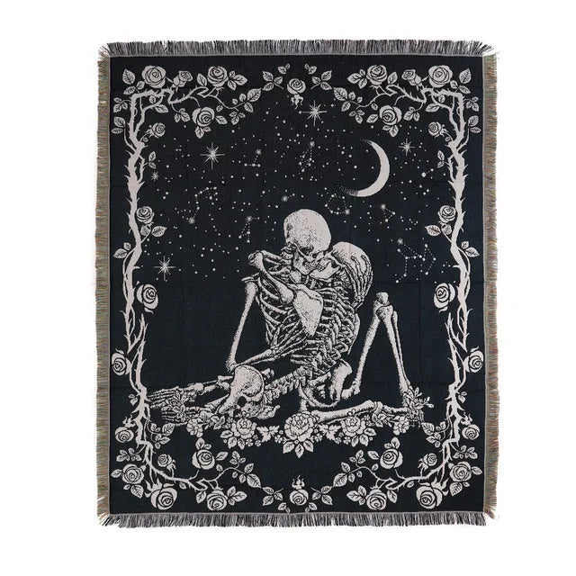 The Star Tarot Woven Sofa Blanket