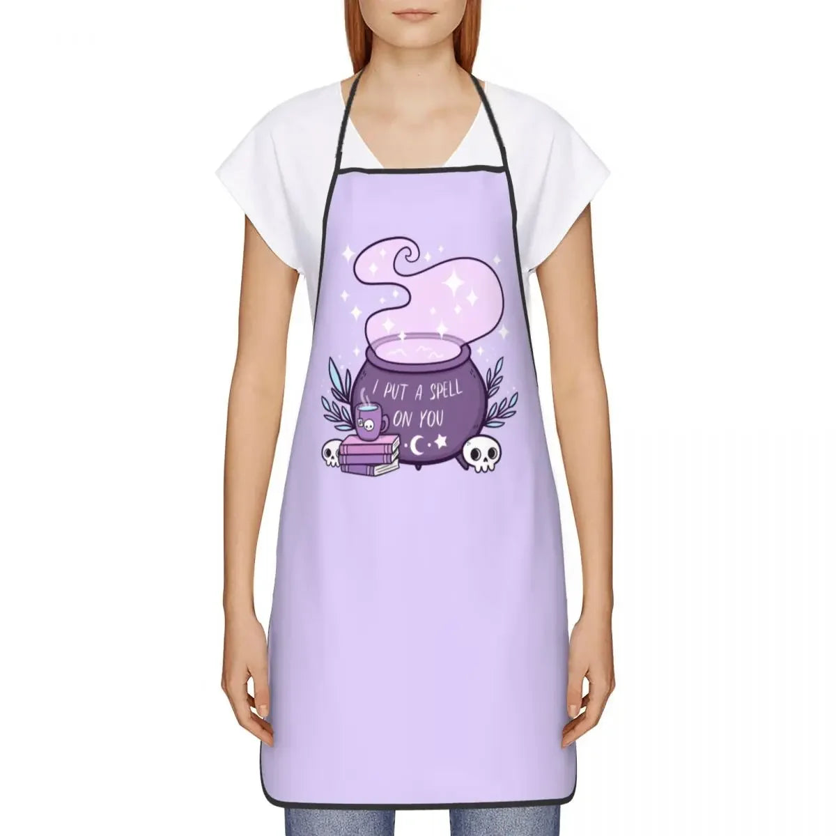 Lavender Witch Apron