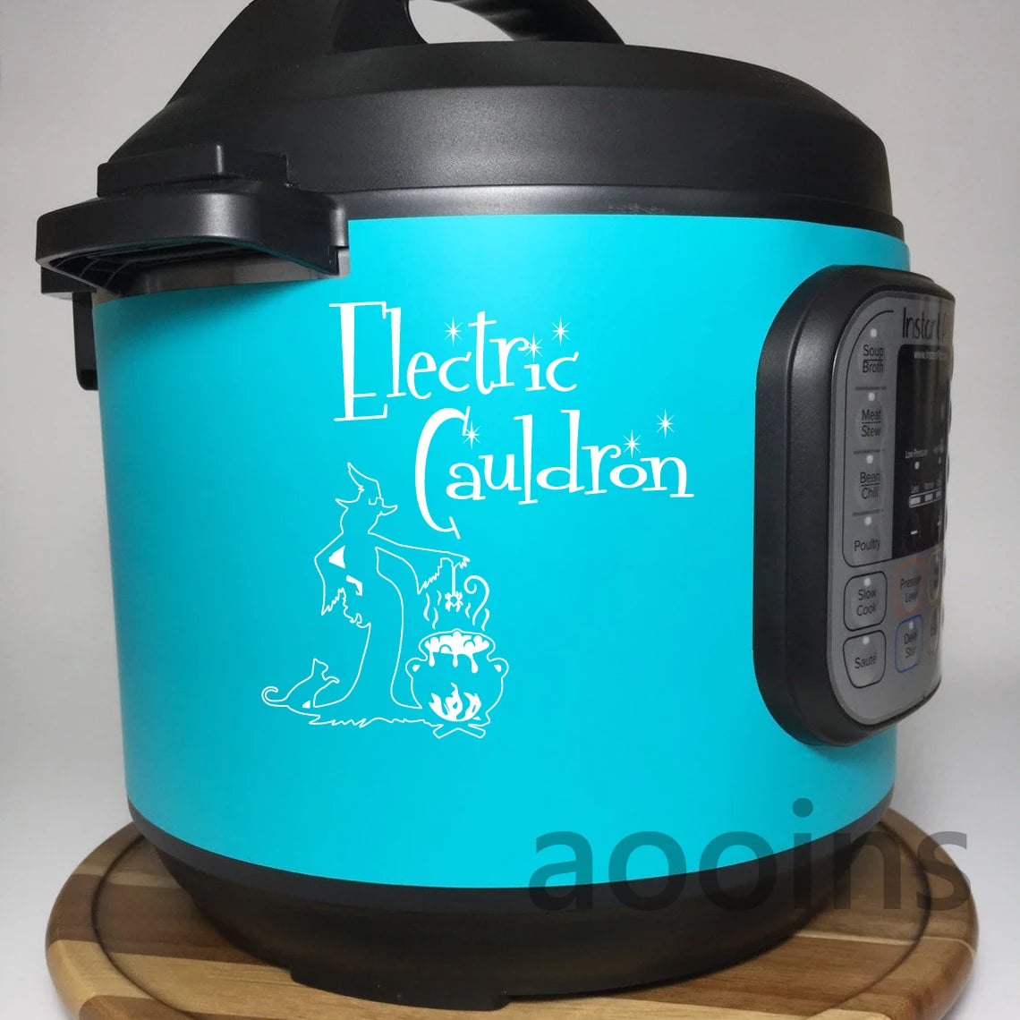 Electric Cauldron Instant Pot Decal, Different Colors and Sizes Available