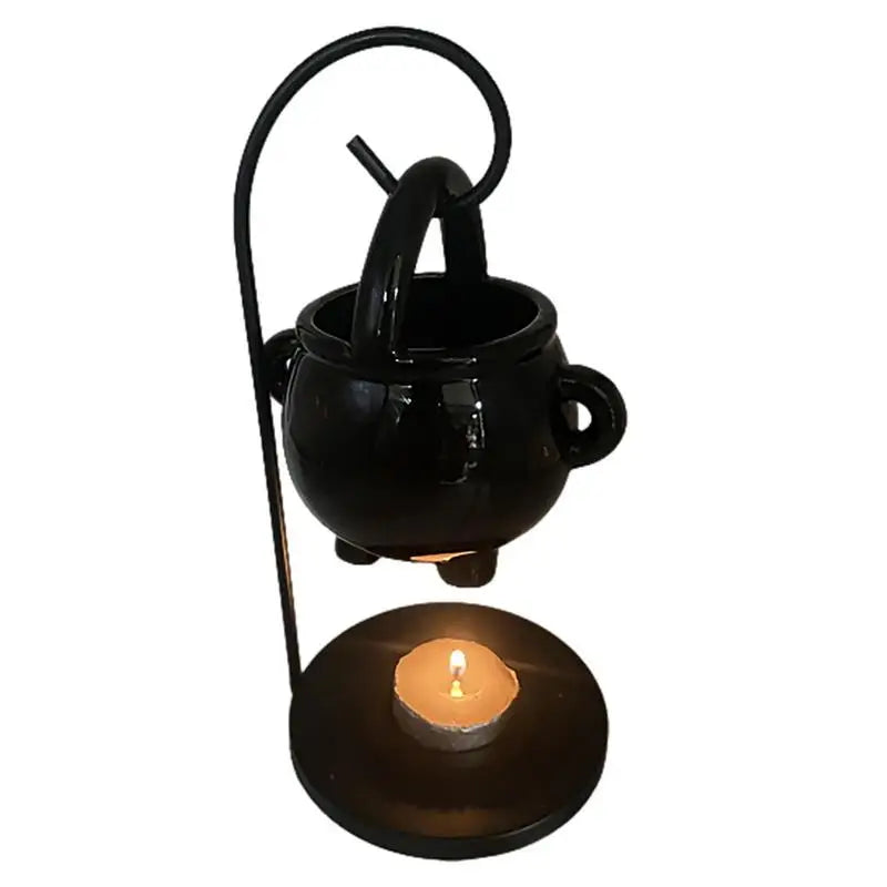 Hanging Ceramic Cauldron Wax Burner