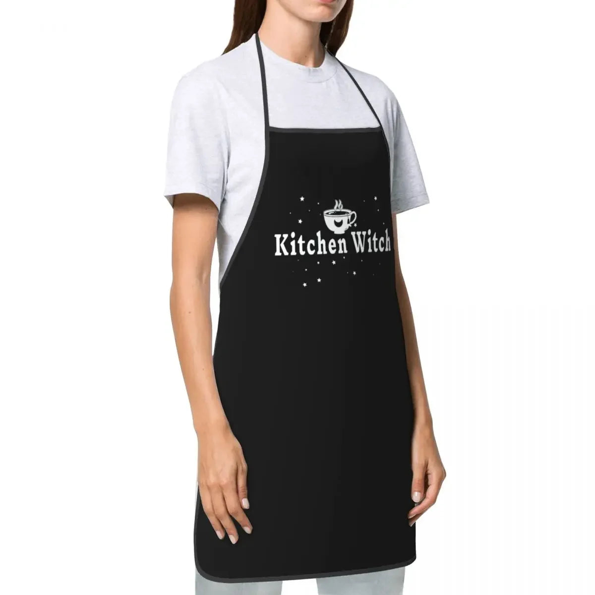 Coffee Love Kitchen Witch Apron