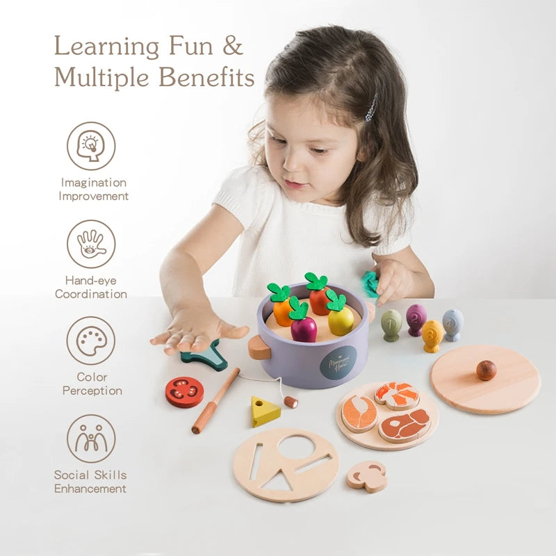 Montessori Learning Pot, 8 Activities in 1