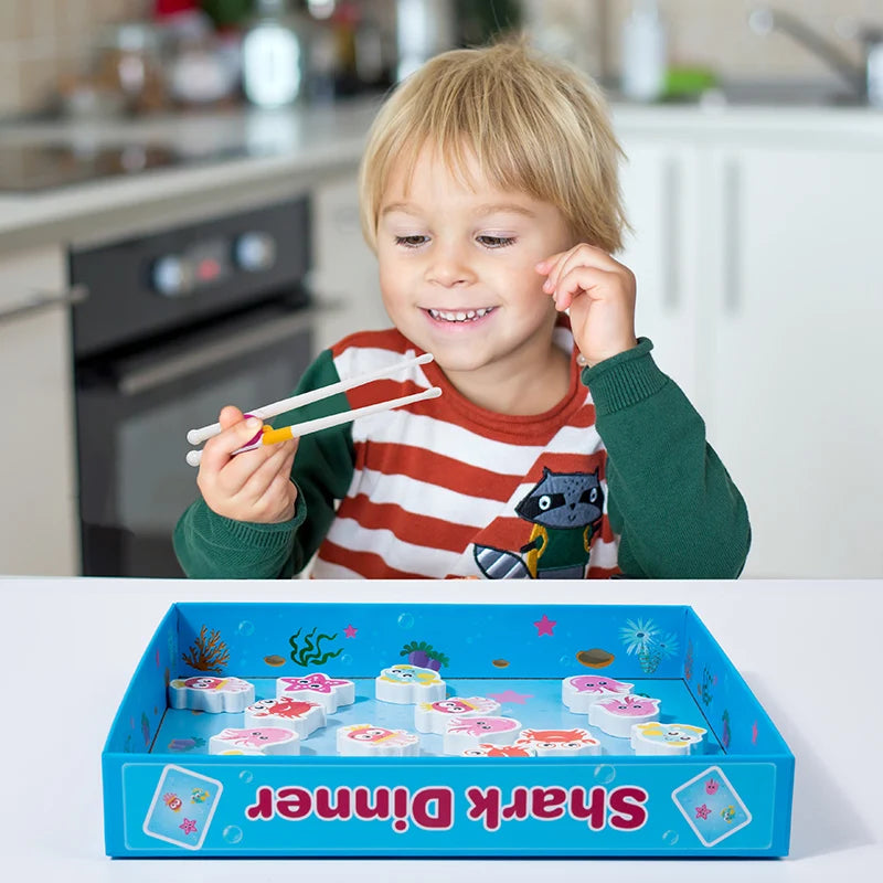 Montessori Chopstick Practice Matching Game