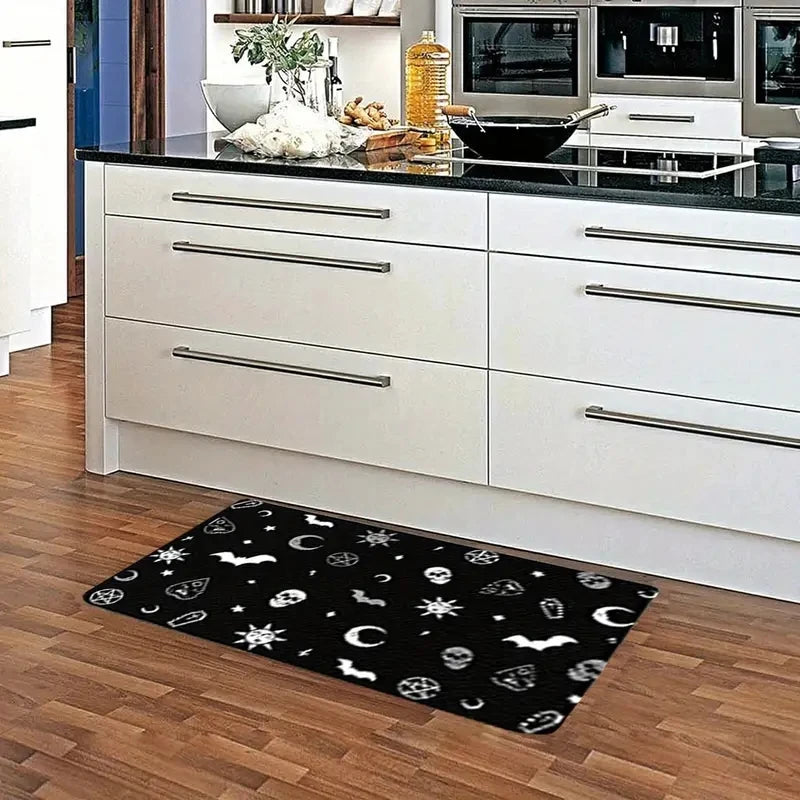 Witchy Patterned Kitchen Rugs