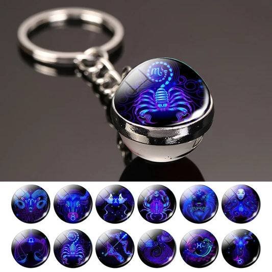 Luminous Zodiac Keychains