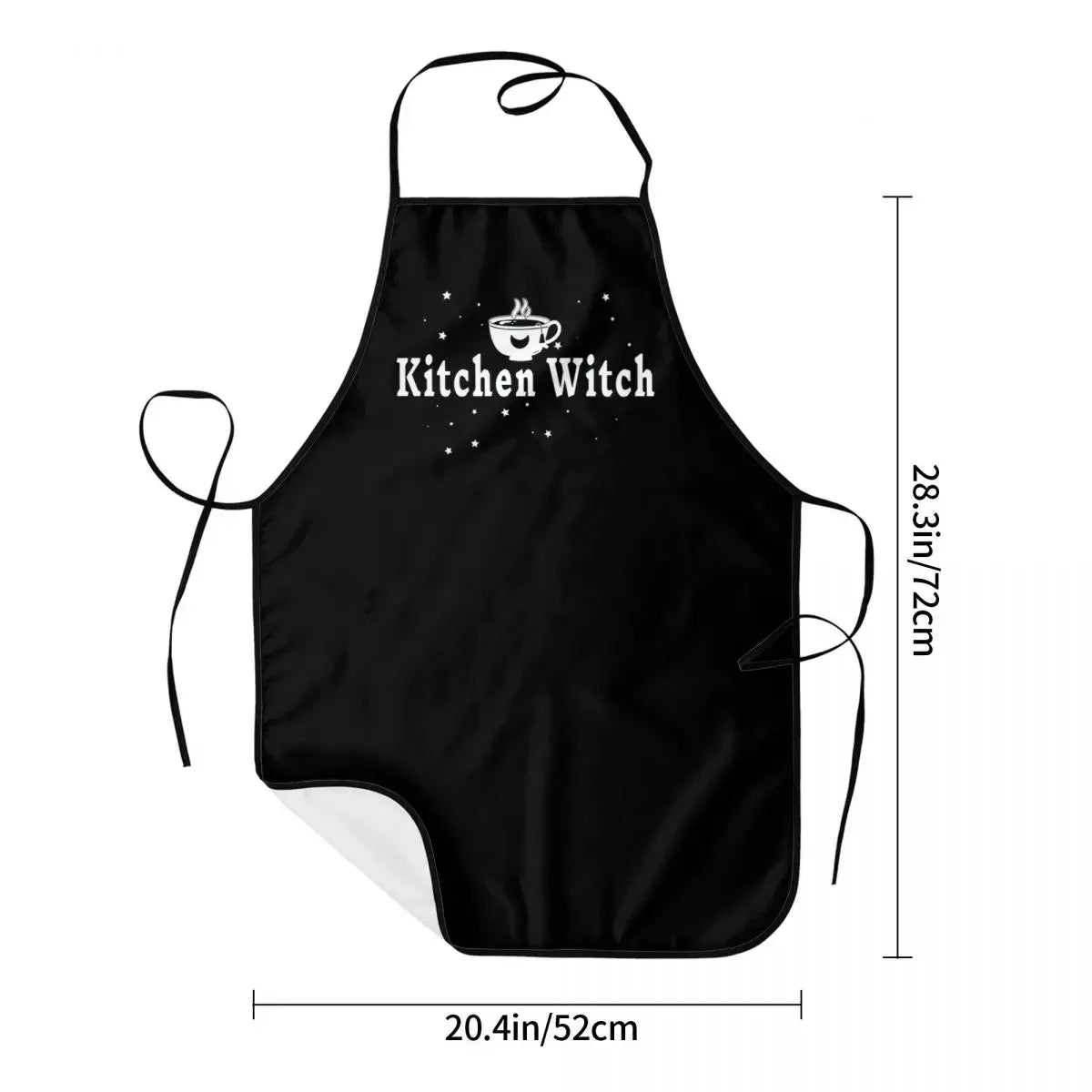 Coffee Love Kitchen Witch Apron