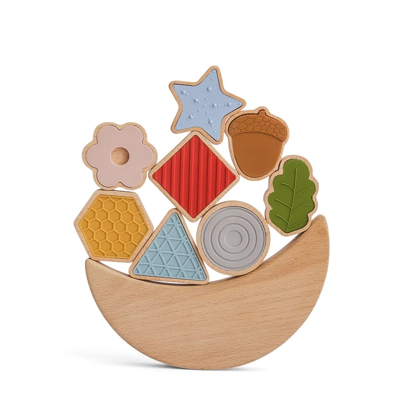 Loving Cottage Wooden Balance Board Set