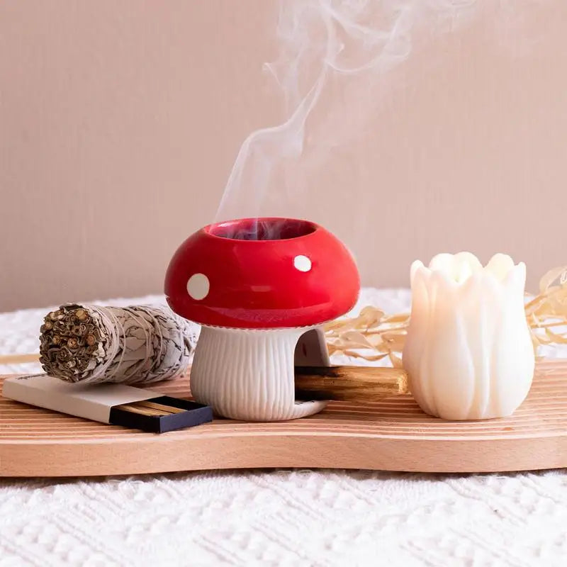 Mushroom Burner for Sage and Palo Santo