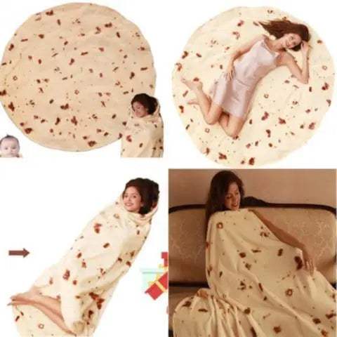 Creative Tortilla Wrap Blanket for Sensory and Snuggling