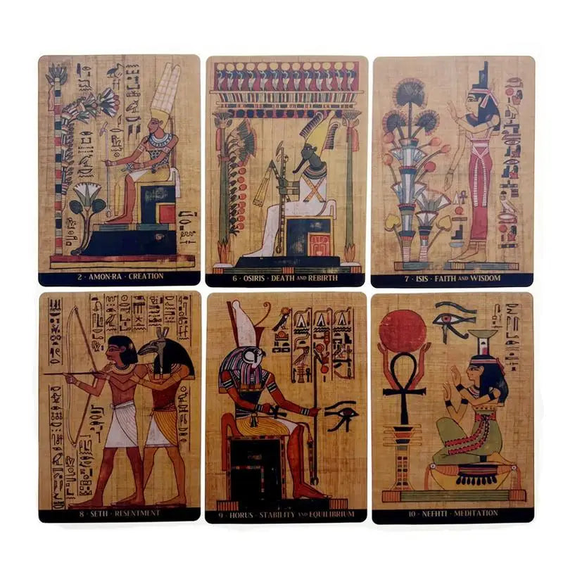 Egyptian Gods Oracle Cards