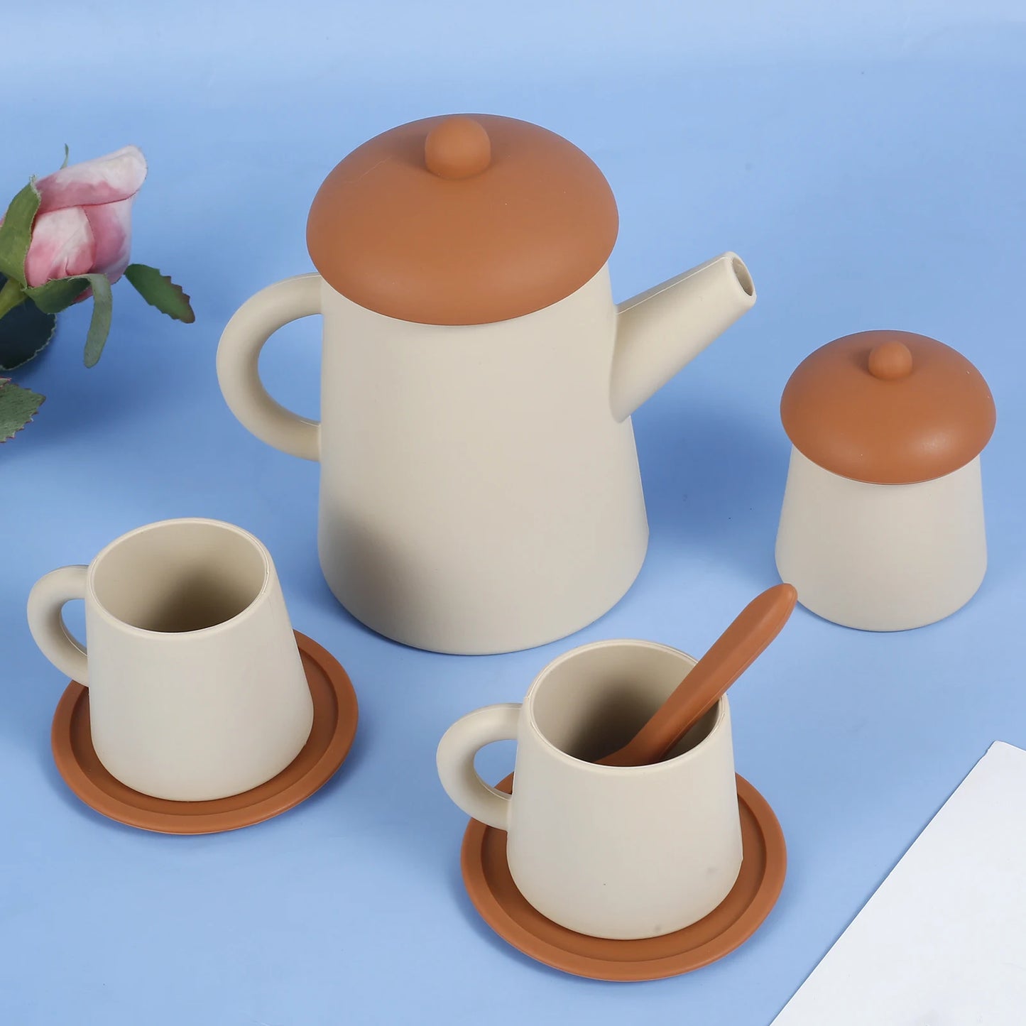 Wooden Montessori Tea Set