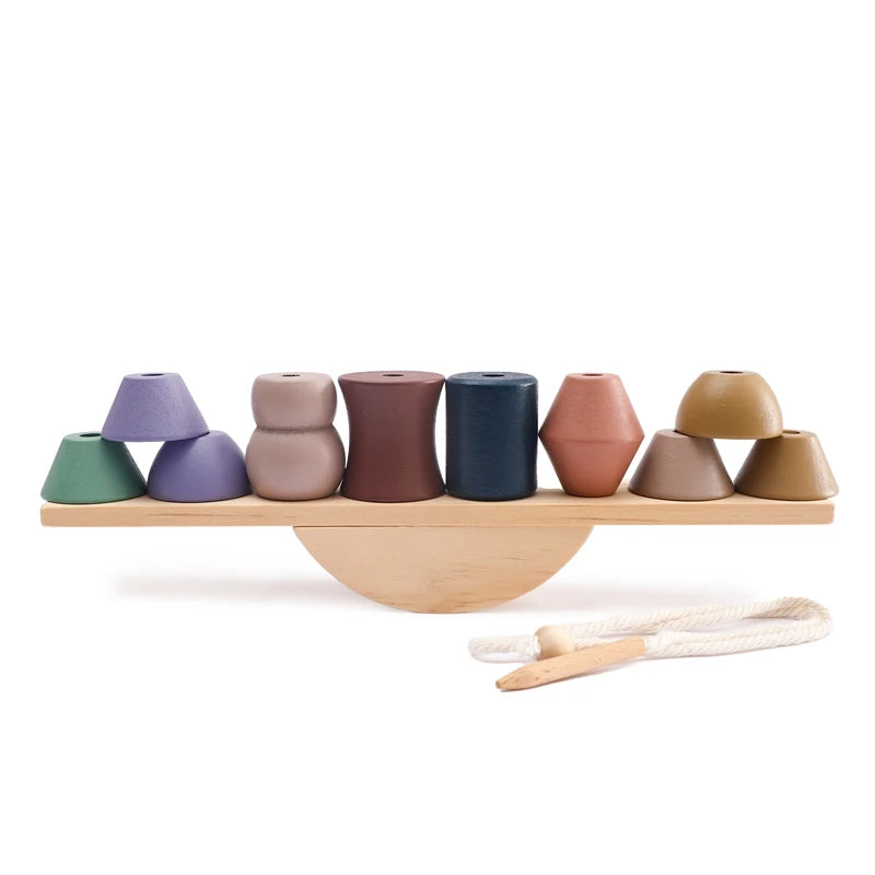 Loving Cottage Wooden Balance Board Set