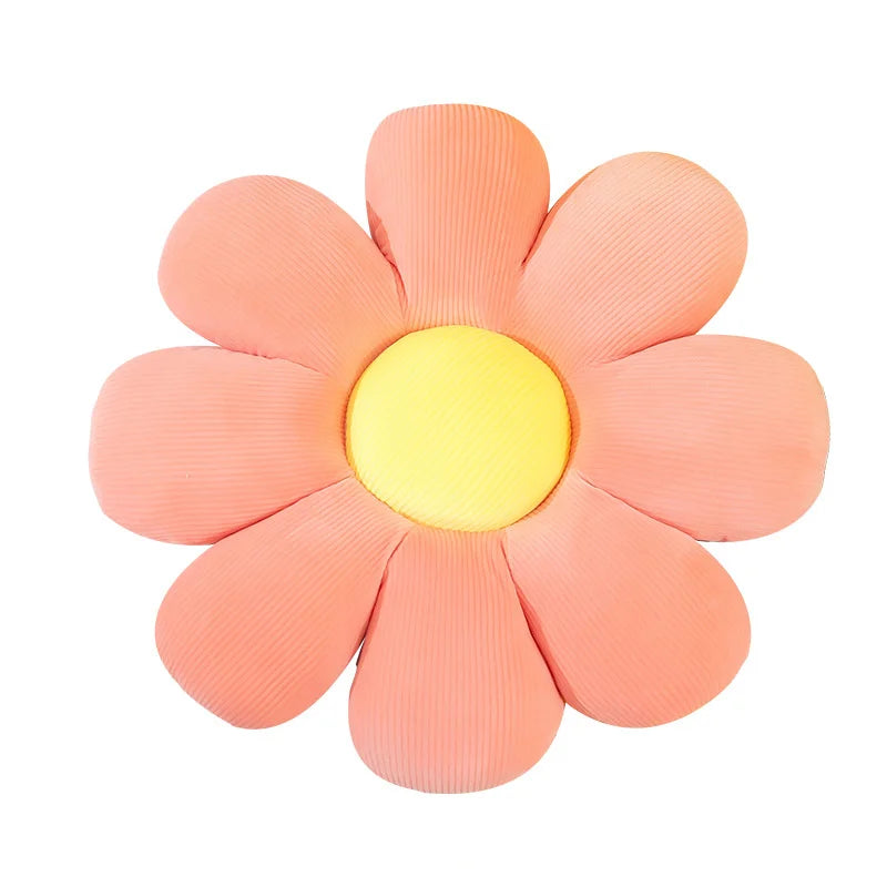 Plush Daisy Meditation Cushions for Kids