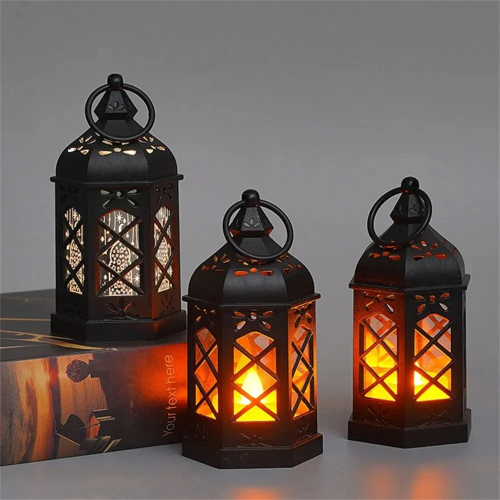 Tabletop Flameless LED Lantern, 1 each (approx 6 in)