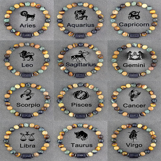 Zodiac Sign Bracelet, sizes Small-Xl, sizes for children and adults!