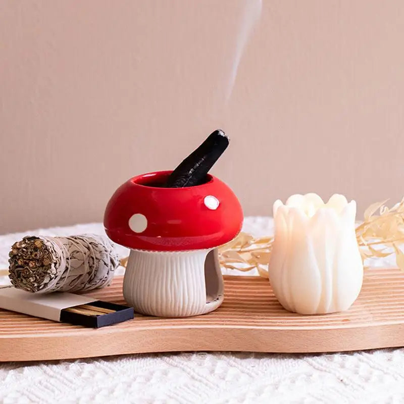 Mushroom Burner for Sage and Palo Santo