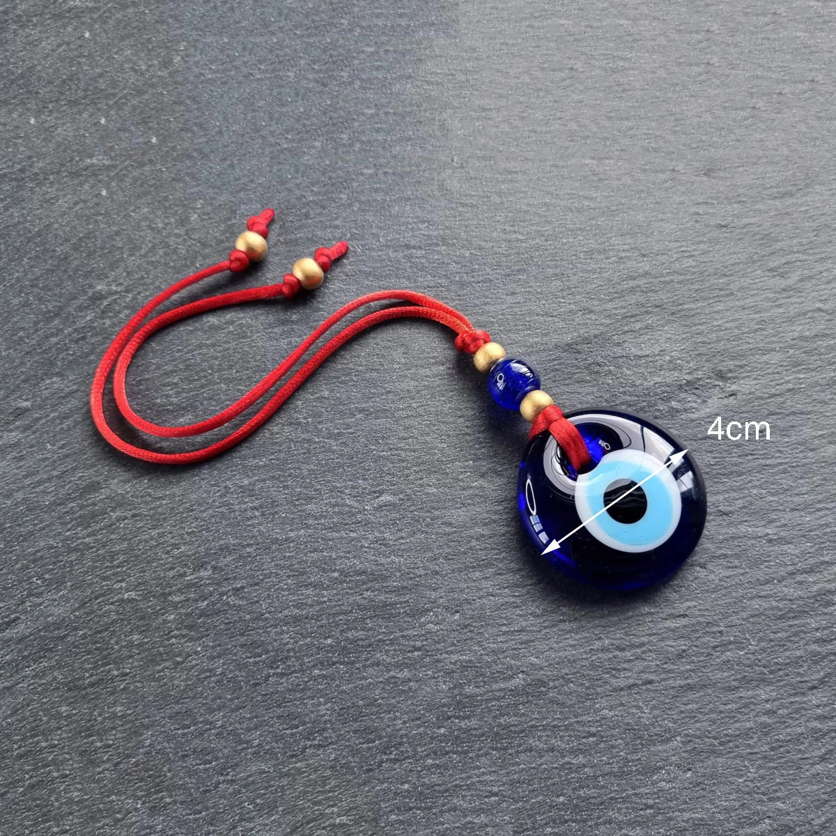 Glass Evil Eye Wall Hanging