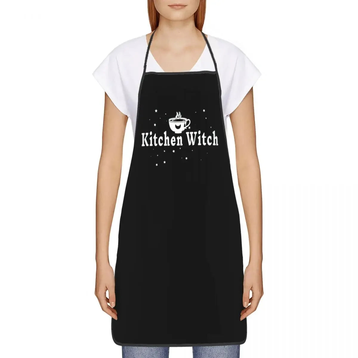 Coffee Love Kitchen Witch Apron