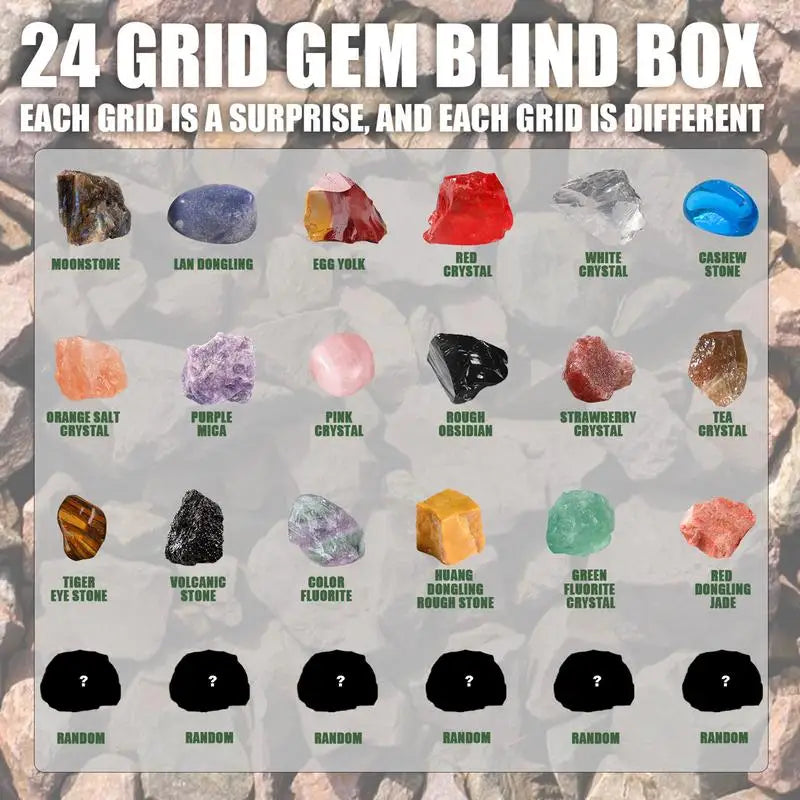 Green Crystals Advent Calendar