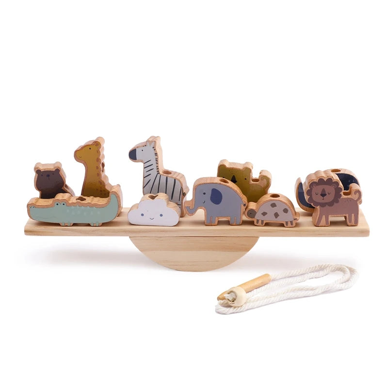 Loving Cottage Wooden Balance Board Set