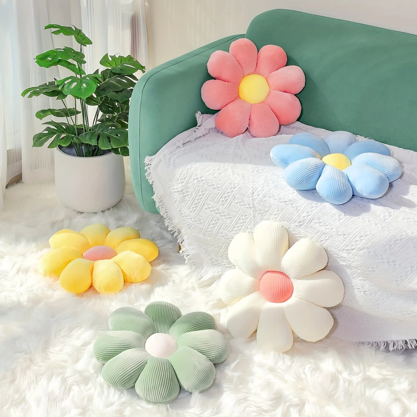 Daisy Meditation Cushion