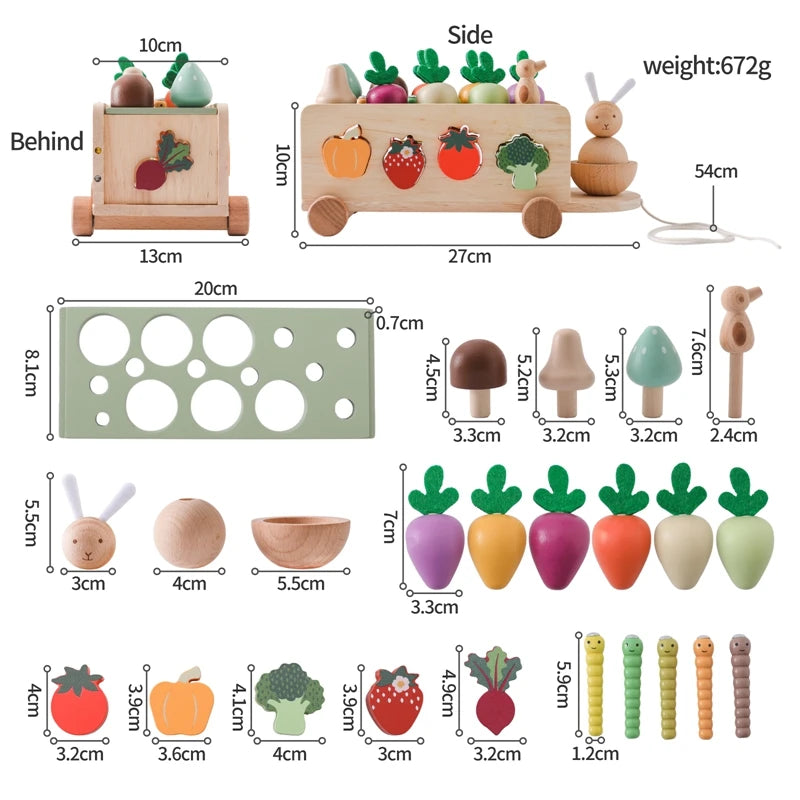 Montessori Learning Pot, 8 Activities in 1