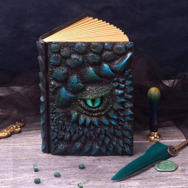 Dragon 3d Resin Cover Blank Books