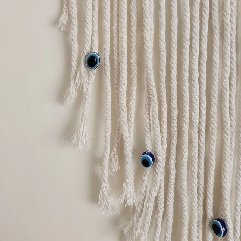 Macrame Evil Eye Wall Hanging